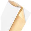 BENECREAT 4 m x 25 cm bianco autoadesivo, in velluto, fodera in velluto, tessuto per cassetti per gioielli, artigianato, tessuto per mobili, buccia adesiva,Halloween Christmas