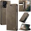 owlhold Custodia Honor 200 Lite Portafoglio Flip [Antiurtoo][Cavalletto][Carta Fessura] Cover Pelle per Honor 200 Lite - Caffè