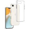 REY Cover in Gel TPU Trasparente per IPHONE 16e - 17e, Ultra Sottile 0,33 mm, Morbido Flessibile, Custodia Silicone