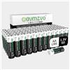 avmzvo Batterie AA, 1,5 Volt LR6, Potenti, 60 pezzi, Alcaline, Lunga durata, Può essere utilizzata per giocattoli, sveglie e altri dispositivi elettronici【10 anni di garanzia】