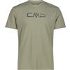 Cmp Man Co T-Shirt M/M Verde Khaki Uomo