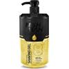 NISHMAN Gel da Barba 08 - Gold One 1000ml - Per una Rasatura Morbida, Idratante e Nutriente - Protezione Perfetta per una Pelle Liscia - Profumo Fresco e Duraturo - Cura Uomo