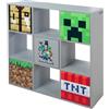phoenix group Minecraft - Mensola 3x3 con ante e scomparti aperti