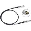 LANCOM Systems Cavo a fibre ottiche Lancom Systems SFP-DD-DAC50-1M cavo InfiniBand e in fibra ottica Nero, Acciaio [60179]