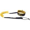 ION Wing Board Leash Core Coiled Knee mustard