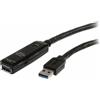 StarTech.com Cavo di prolunga USB 3.0 attivo da 10 m con alimentatore AC - Scher