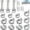 Twowinds - Cilindro Serratura 51217035421 Compatibile con BMW X5 E53 (1999-2006), X3 E83 (2003-2010) - Porta Anteriore Destra e Sinistra - 40mm (lotto di 18 pezzi)