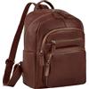 STILORD Smilla Zainetto Donna in Pelle Vera Vintage Zaino Piccolo Cuoio Backpack Casual Zaini Borsa a Spalla per Viaggi,Tempo Libero, Lavoro per Tablet 13 Pollici Colore:maraska - marrone
