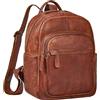 STILORD Dolores Zaino Donna Pelle Piccolo 13 Pollici - Zainetto Elegante Vera Pelle Vintage Daypack Zaino Antifurto Cuoio Autentico per Viaggio e Quotidiano Colore:maraska - marrone