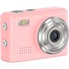 Annadue Mini Fotocamera Portachiavi, Fotocamera Compatta Portatile HD 1080p con Display LED, 6 Filtri, Luce LED per Registrazione, Videocamera da Studio