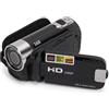 Bewinner Videocamera Videocamera, Fotocamera da Full HD 1080p con Schermo TFT a Rotazione da 270 Gradi, Registrazione Fotocamera Digitale Zoom 16x Zoom