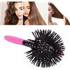Haofy Pettine Rotondo 360 Gradi, Design Scavato, Protegge dai Danni e Massaggia Cuoio Capelluto per Styling Capelli