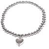 Vestopazzo Bracciale El. Charm Cuore Singolo