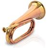 Senza marchio Shree Shyam International Musical Bugle strumento in rame ottone per boy scout