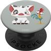 Disney Moana Pua And Hei Hei Cartoony PopSockets PopGrip Adesivo
