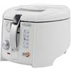 DELONGHI De Longhi F28211 Friggitrice con Timer Digitale e Cestello Rotante, Termostato Regolabile, Filtro Removibile Antiodore, Capacita Olio 1.2L, Amplio Obl