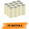 EcoPrice Nastro Adesivo Imballaggio Trasparente Yellow 48mmx66m 72 Rotoli Scotch EcoPrice®