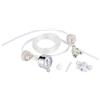 KUIDAMOS Kit CO2 Serbatoio piantato Acquario Fai da Te, Kit impianto Acquario generatore di CO2, valvola Tubo CO2 Tappo di Bottiglia per Acquario pianta Muschio (Bianco)