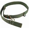 Akozon Collare per Mucca Regolabile, Fibbia in Metallo a 2 File per, Ovini, Bovini, Cani, Vitelli, 4 Strati con cinturino. (Grande)