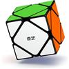 Roxenda Speed Cube Magico, Puzzle Irregolare Veloce e Fluido per Bambini - Rompicapo Giocattoli per Divertimento Sequenziale (Skewb Cube)
