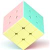 Vdealen Cubo Magico Macaron Magic Cube, Lisci senza Adesivo Speed Cube per Principianti e Utenti Avanzati Cube, Regalo per Bambini Adolescenti Adulti(3x3x3)