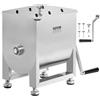 VEVOR Impastatrice Manuale per Carne, Miscelazione Massima 6,8 kg Carne, Frullatore Manuale per Carne in Acciaio Inox, per Salsicce Carne Macinata con Coperchio Manico 460 x 230 x 410 mm