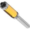 FTVOGUE Utensile per la fresa per la lavorazione del legno di 8 mm Modello dello stelo Utensile per utensili a doppio cuscinetto per scanalature di finitura con finitura a filo