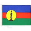 AZ FLAG Bandiera Nuova Caledonia 45x30 cm - Bandierina Francese - Francia 30x45 cm Cordicelle