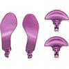 lyrlody Paddle per Controller di Gioco, Paddle in Metallo per Controller Edge, 4 Pulsanti Sostitutivi in acciaio Inossidabile con Design Intercambiabile, per Wireless 5 (PURPLE)