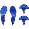 lyrlody Paddle per Controller di Gioco, Paddle in Metallo per Controller Edge, 4 Pulsanti Sostitutivi in acciaio Inossidabile con Design Intercambiabile, per Wireless 5 (BLUE)
