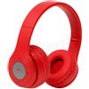 Siroco Cuffie wired + wireless con microfono Siroco MUSIVO_R - Rosso - refurbished