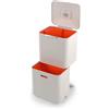 JOSEPH JOSEPH Totem Max Pattumiera Raccolta Differenziata 60L Pietra 82x39cm