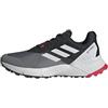 Adidas Uomo Terrex Soulstride Trail Running Shoes, Grey Four/Dash Grey/Pure Ruby, 38 2/3 EU