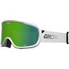 Giro Snow Roam - Occhiali da neve e snowboard, EXV, visione ampia, anti-appannamento, adatto a OTG, lenti di ricambio per maltempo, compatibile con casco, colore: Bianco stacked