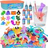 Thedttoy Magic Water Elf Kit Elfo Magico dell'Acqua Che Cambia Colore,22 Pz Gel Magico per Acqua per Bambini,Regalo Creativo per Ragazza di 3 4 5 Anni