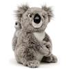 Uni-Toys - Koala con bambino - 24 cm (altezza) - peluche, peluche