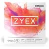 D'Addario Corda Singola Re d'Addario Zyex per Viola, Aluminum Wound, Long Scale, Tensione Media