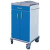 GIMA Carrello biancheria pulita a 2 ante + cassetto piccolo - Dimensioni (mm): 670x640xh 1280