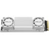 PNY SSD Interno CS3150 2TB M.2 NVMe con dissipatore di calore bianco - M280CS3150HSW-2TB-RB