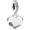 The Charmery Charm Baker Chef in argento 925 compatibile con ciondoli Pandora, Trollbeads, Chamilia, Biagi e molti altri braccialetti con ciondoli del Regno Unito.