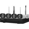 Nivian KIT1030W6-4CAM Kit Videosorveglianza WiFi 4 Telecamere 3MP NVR 10 Canali - Nivian