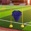 Gioco del cornhole con 10 sacchi di sabbia, lancio di sacchi di sabbia, gioco di