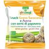 PROBIOS Srl SOCIETA' BENEFIT Altri Cereali Snack Grano Saraceno E Avena Con Semi Di Papavero Senza Glutine 35g