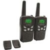 Lexibook, Walkie-Talkie per Bambini, Giocattoli a Lunga Distanza 8km / 5 miglia, Schermo LCD, Suono Digitale, Gioco di Comunicazione all'Interno e all'Esterno, Clip da Cintura, Nero, TW58