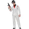 W WIDMANN MILANO Party Fashion - Costume gangster, giacca, pantaloni, abito anni '20 e '30, boss mafioso