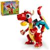 Lego Creator 3 in 1 31145 - Drago rosso