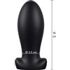 Hidden Desire Extreme Heavy Anal Stretcher Plug Black M