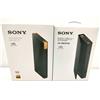 SONY WALKMAN 64GB Hi-Res ZX Series Lettore Audio NW-ZX707 CCL-NWZX700 Set Ing...