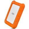 LaCie Rugged USB-C disco rigido esterno 2000 GB Arancione, Argento