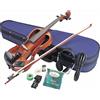 Hallstatt Elettrico Violino EV-30NBR Amplificatore Recording Uscita Marrone